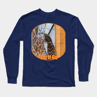 Caged animals Freedom Giraffes Long Sleeve T-Shirt